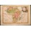 1768 Große antiken Karte von Afrika für Drakes Voyages.
