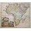  Africa Great original old map by Homann/Heirs 1740 