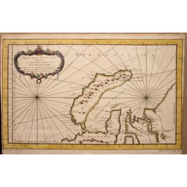 Russia Siberia Novaya Zemlya by J. N. Bellin 1758.