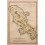 1771 antique map Martinique Islands by Bonne
