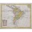 Antique map of South America, L’Amerique by De La Porte 1786